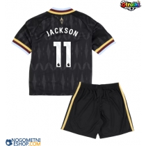 Otroški Nogometni dresi Aston Villa Nicolas Jackson #11 Gostujoči 2026-27 Kratek Rokav (+ Kratke hlače)